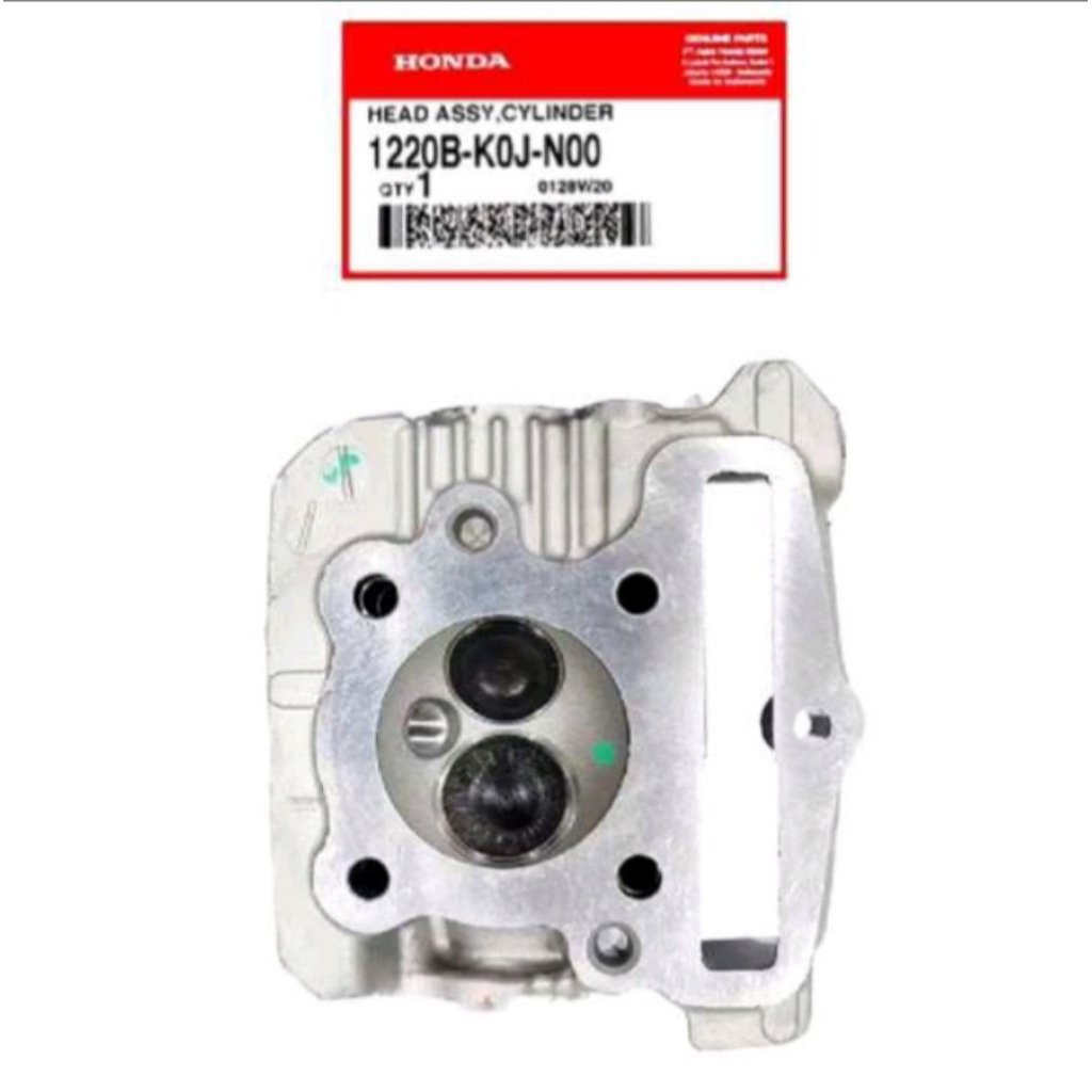 Head Comp Cylinder Assy 1220B-KOJ-N00 Beat deluxe Scoppy KOJ, Beat K1A, Scoopy K2f Original Honda  A