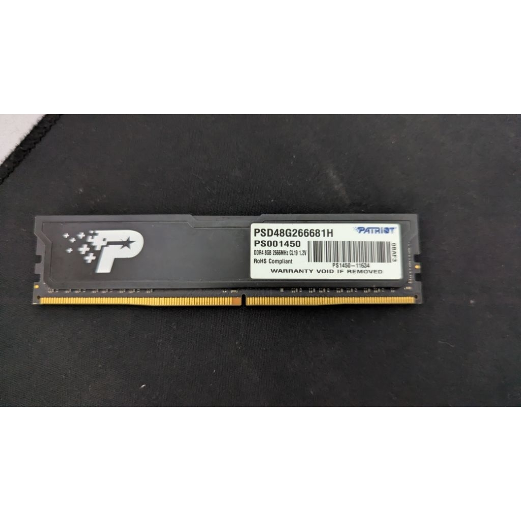 RAM PATRIOT DDR4 8GB 2666MHz