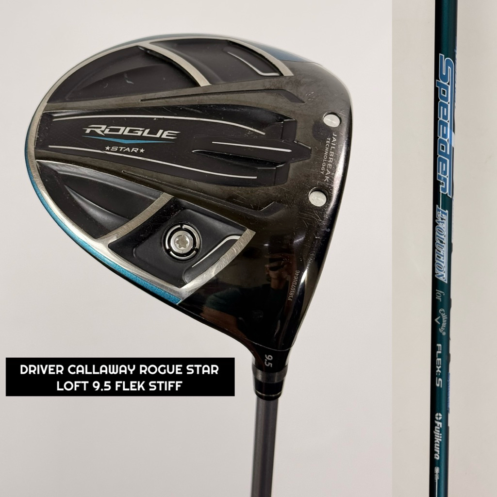 Stick Golf Driver Wood 1 Callaway Rogue Star Second Original