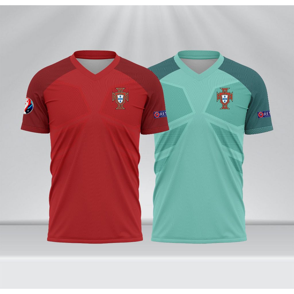 Jersey Portugal Home Away 2016 Full Printing