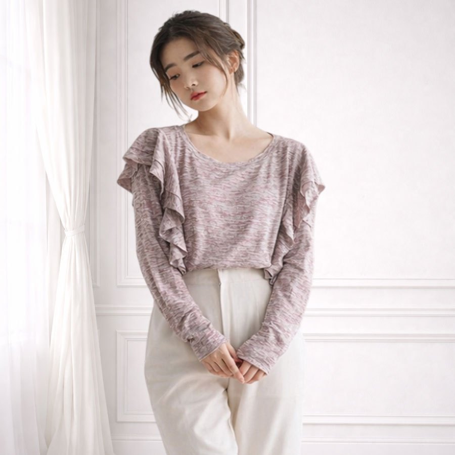 Maurices flutter blouse