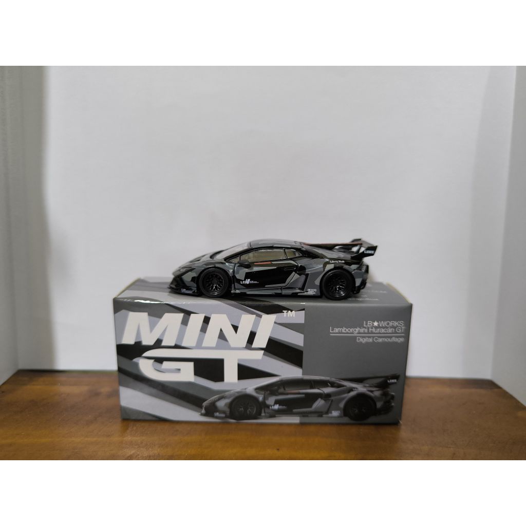 MINI GT LAMBORGHINI HURACAN GT CAMO LBWK