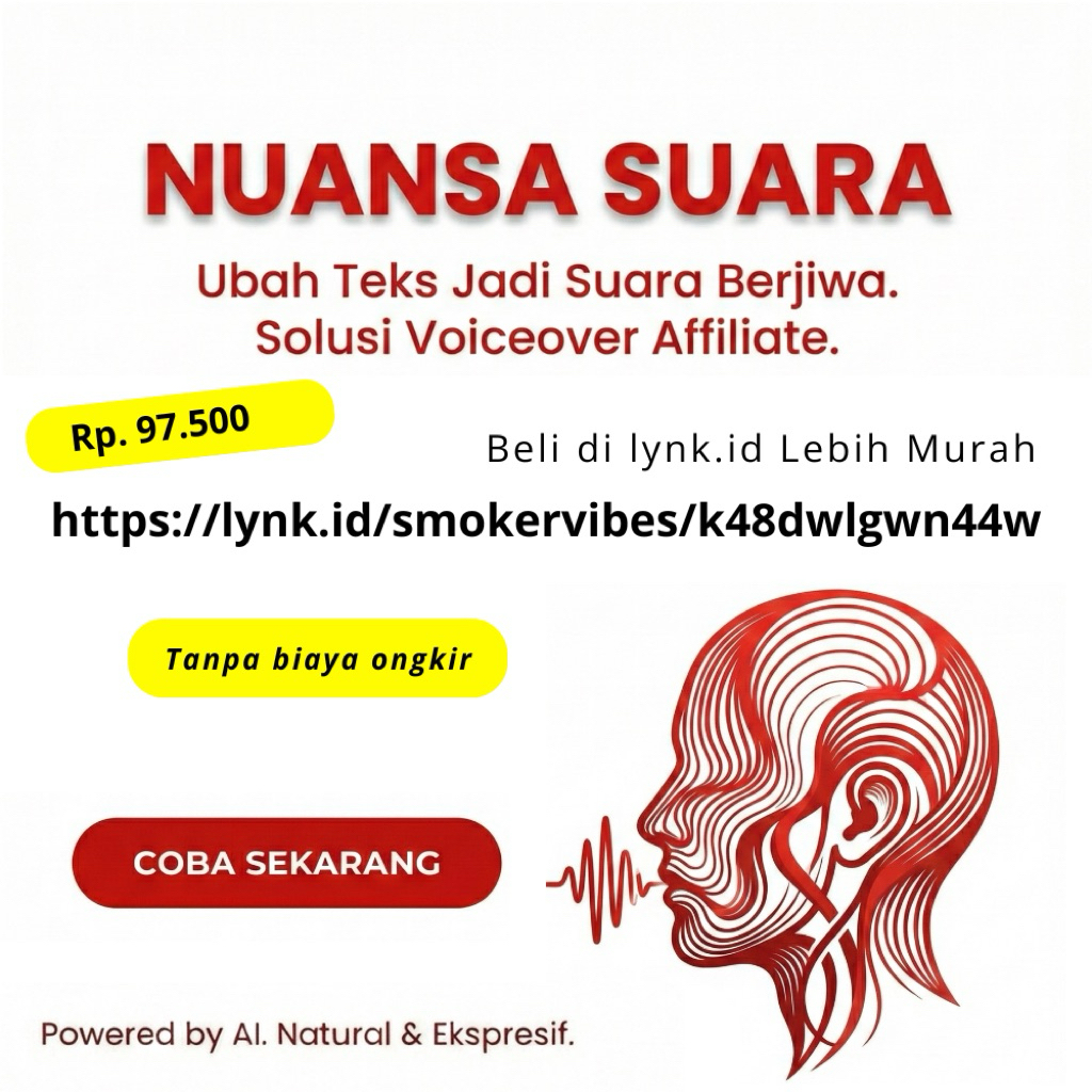 Nuansa Suara - software Text To speech Natural Bahasa Indonesia dengan efek emosi dan reaksi bicara 