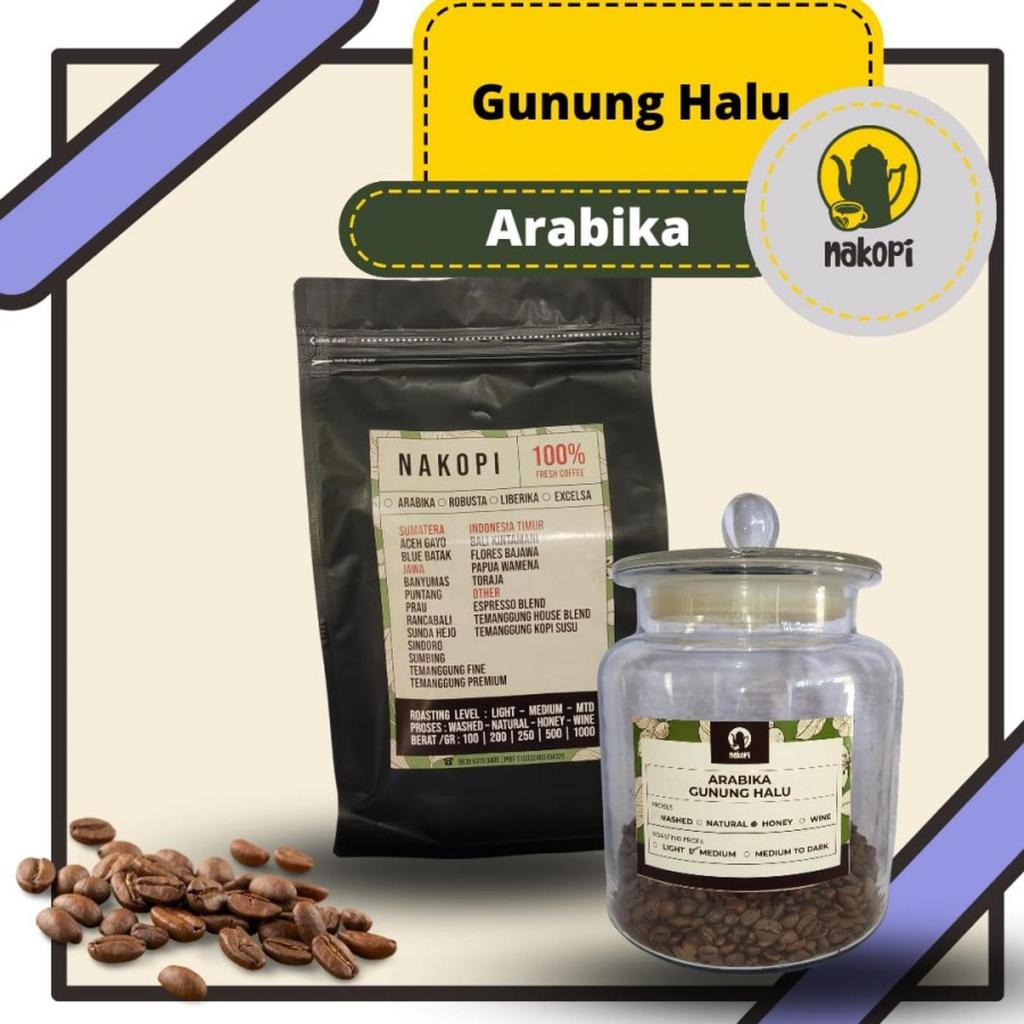 Nakopi Kopi Arabika Gunung Halu Honey - Kopi Bubuk Arabika Halu Honey