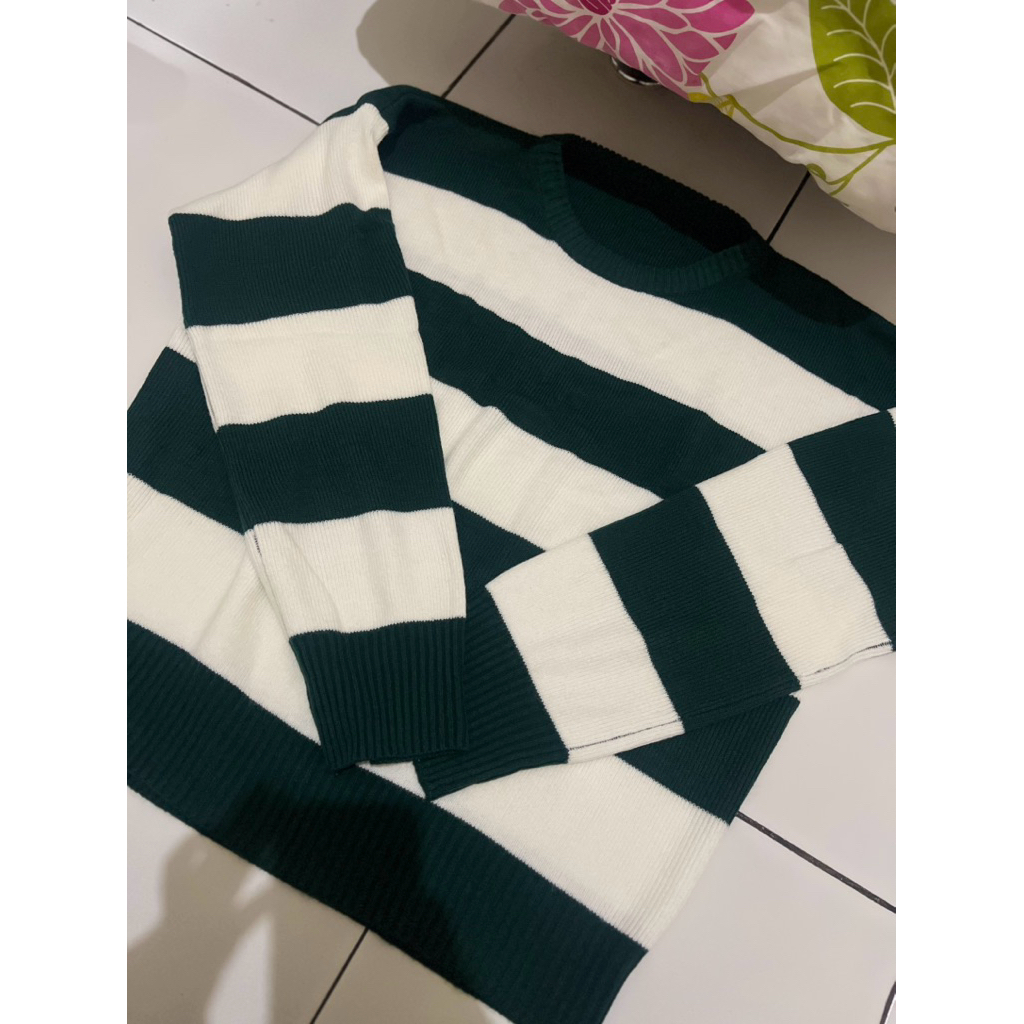 NIGOO Sweater Rajut Emerald