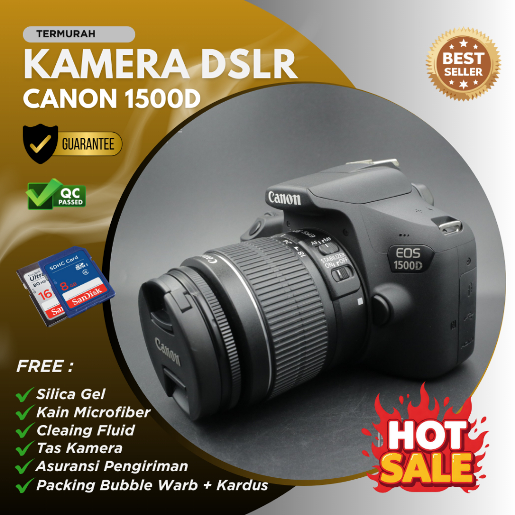 Kamera Dslr Canon EOS 1500d Murah