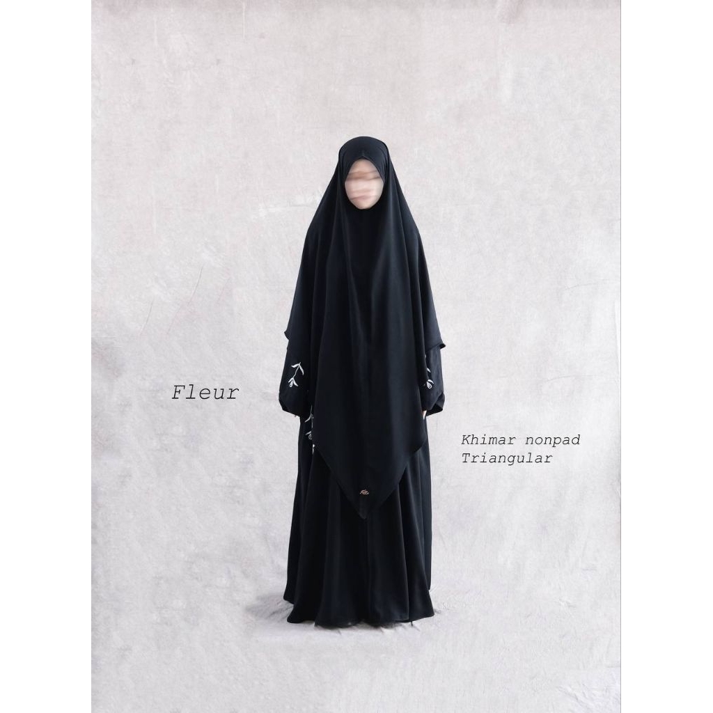 Khimar non pet jetblack Ottoman