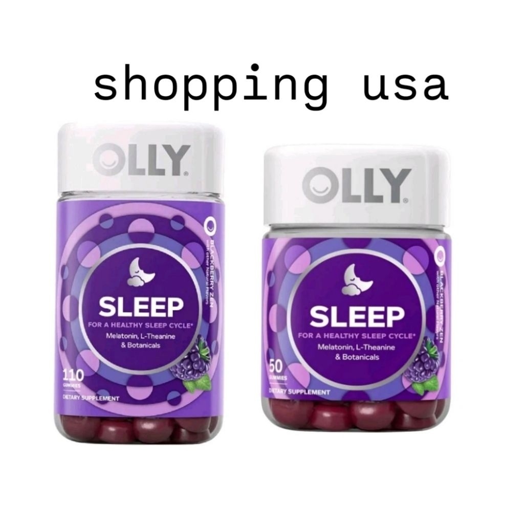 olly sleep melatonin Supplement melatonin gummies ORI USA