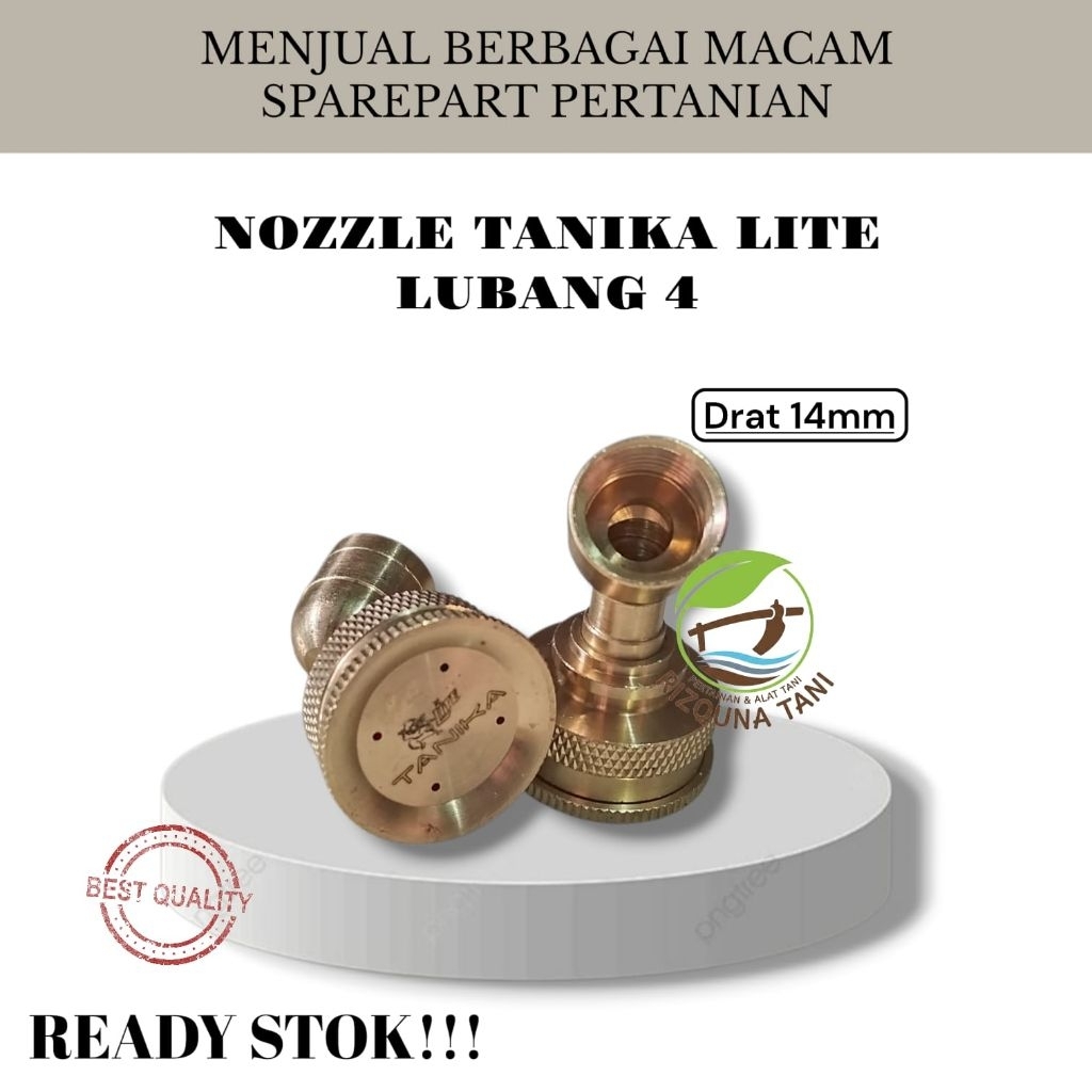 NOZZLE TANIKA LITE LUBANG 4 | NOZZLE TANIKA LITE | NOZZLE LUBANG 4