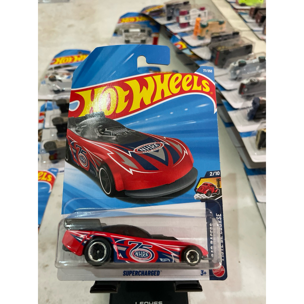 Hot Wheels Supercharged 75th nhra merah D 2026