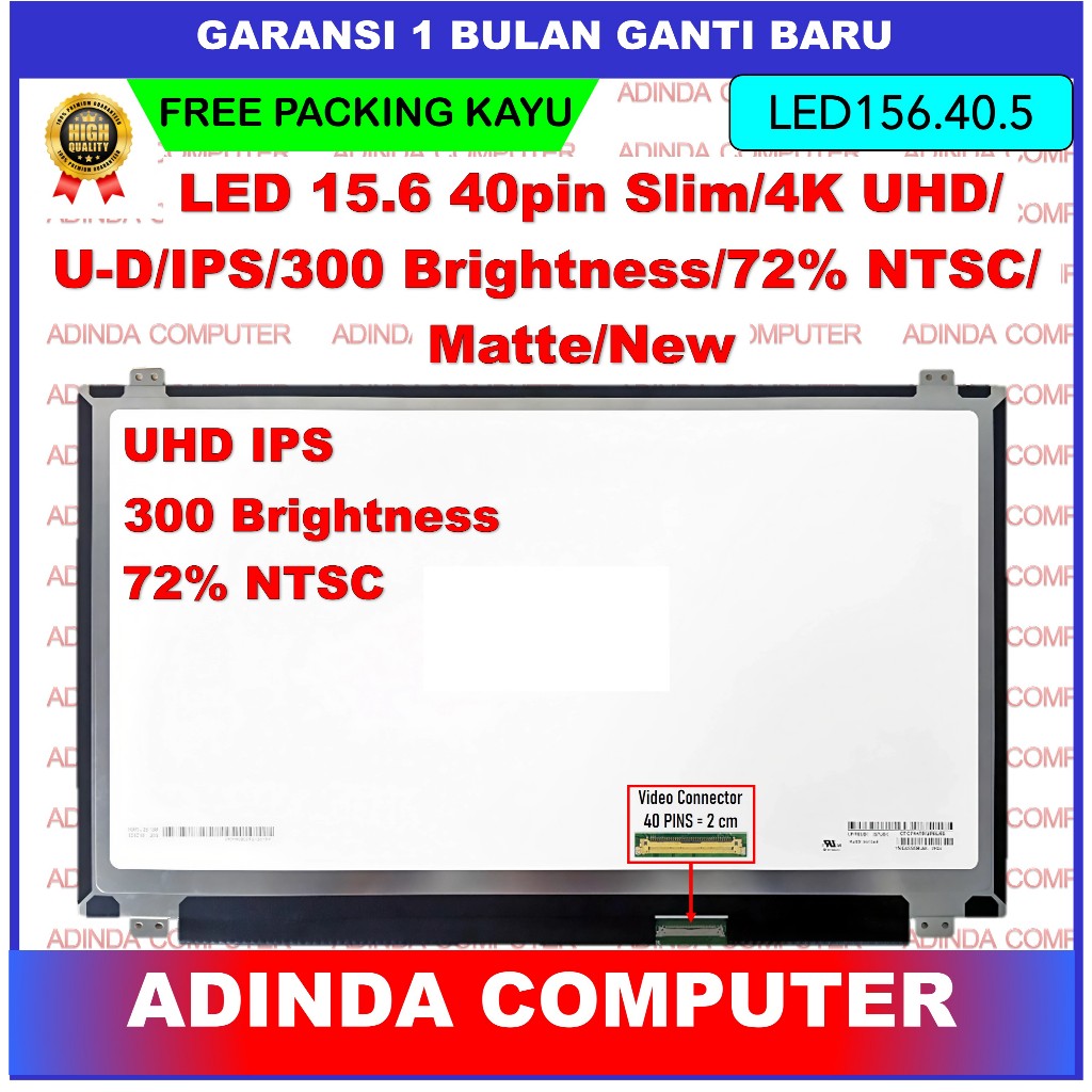 LED LCD Asus ROG G501J G501JW G501V G501VW UX501V GL502VM G551VW 15.6 inch 4K 40 Pin UHD