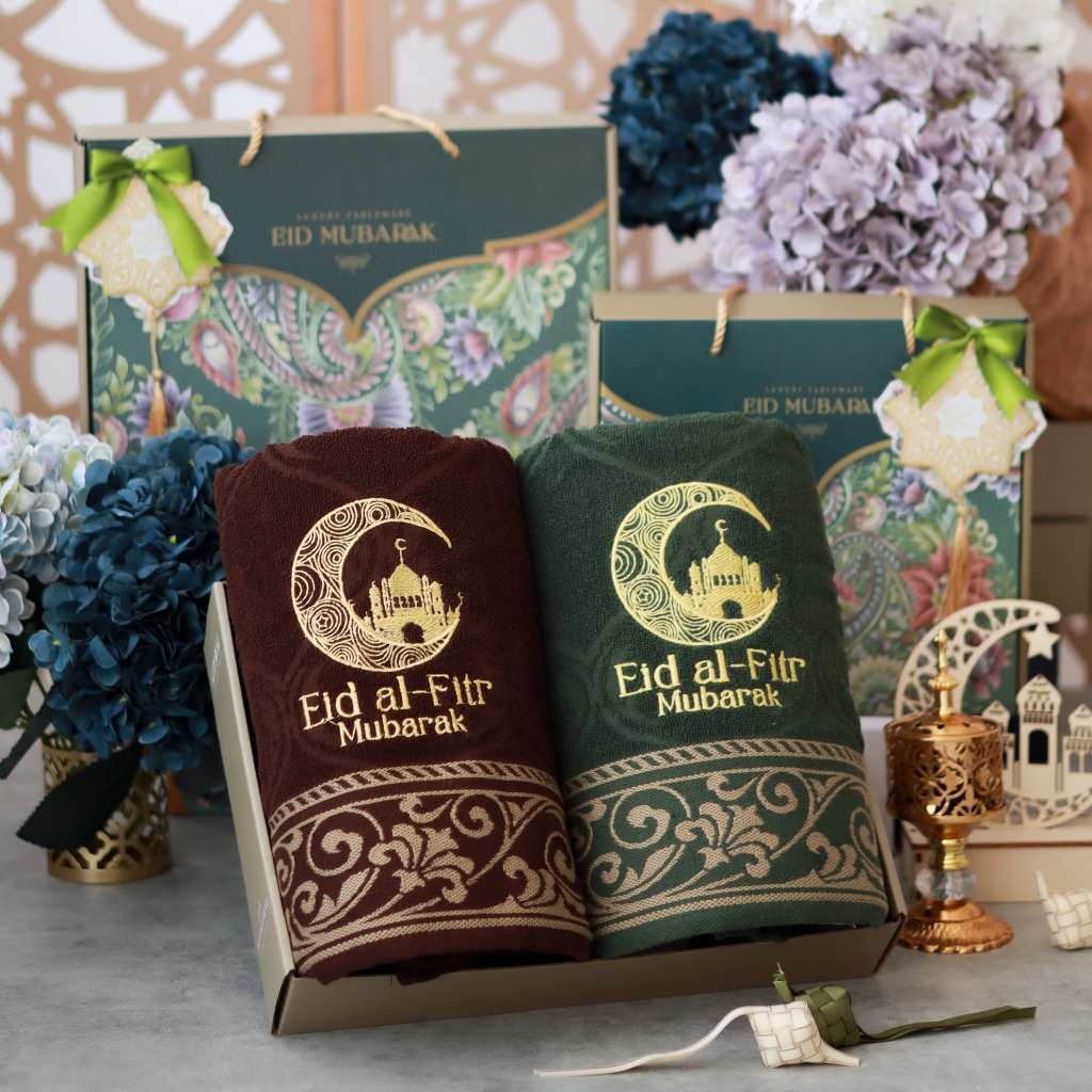 Hampers Handuk Lebaran Hampers Mangkok Set dan Handuk Premium