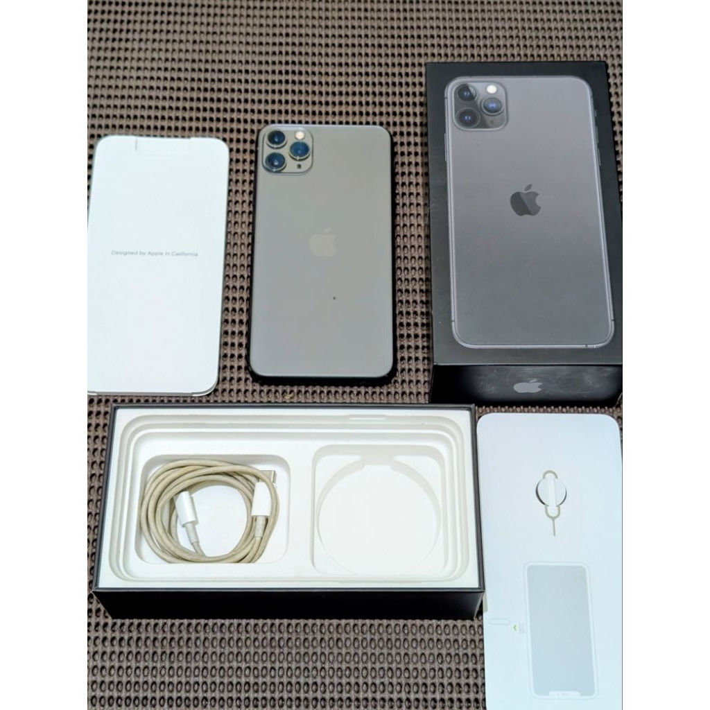 Iphone 11 Pro Max 256 Box Ori All Operator Aman Pemakaian Lama