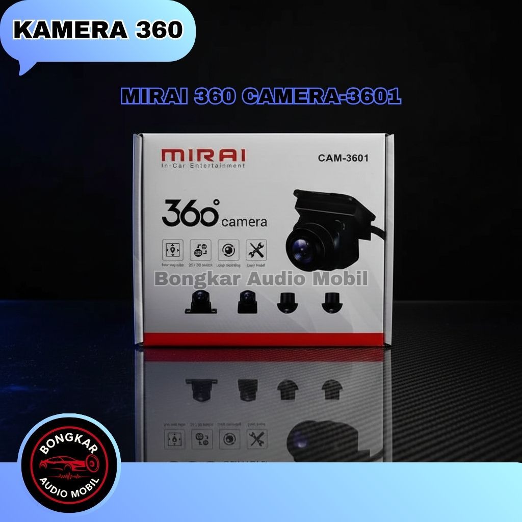 KAMERA PARKIR MOBIL 360 MIRAI / KAMERA 360 MIRAI CAM 3601 / CAMERA 360
