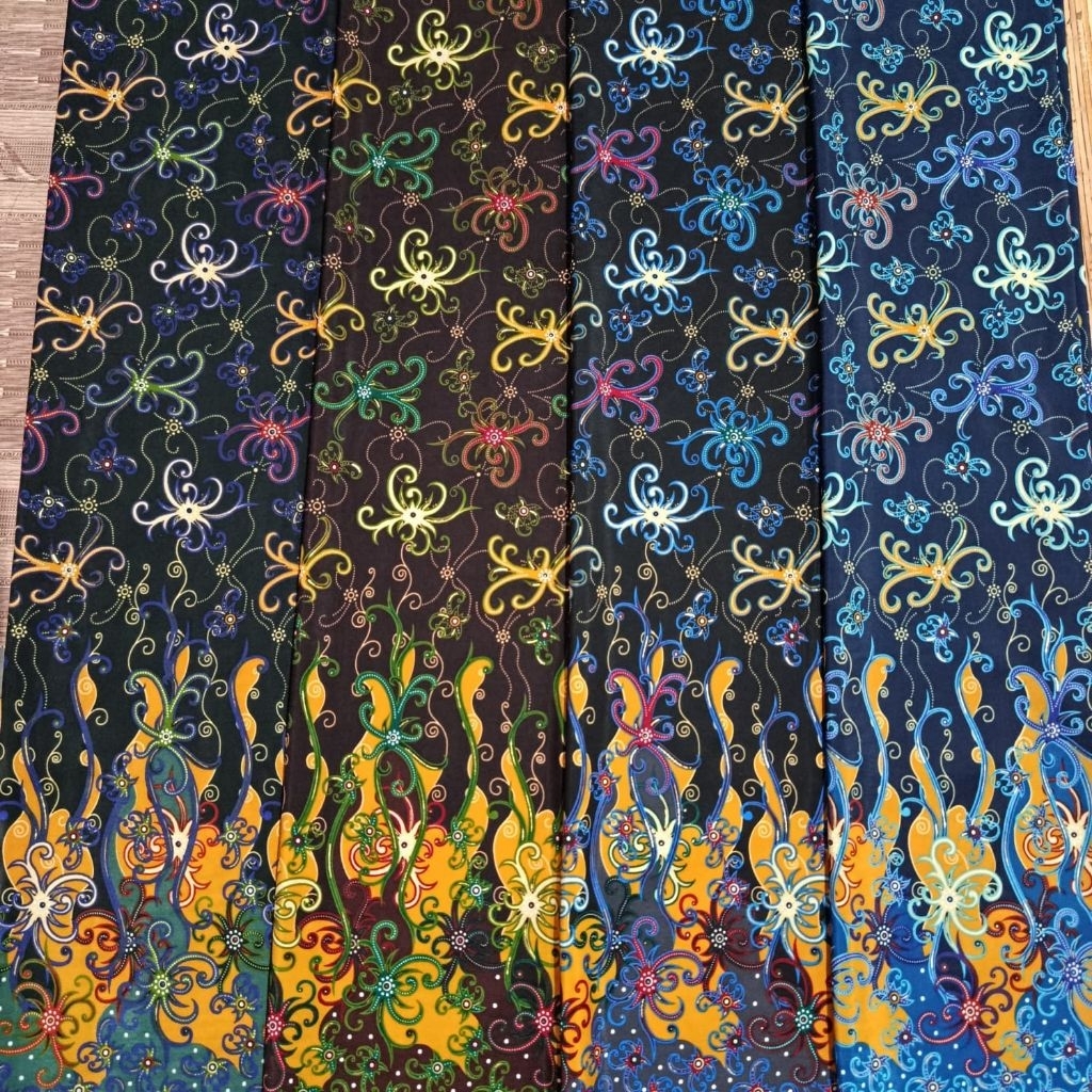 kain batik motif balikpapan bahan halus S19