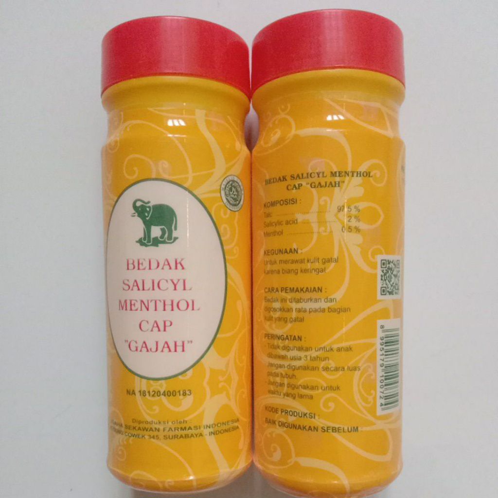 Bedak salicyl menthol cap Gajah