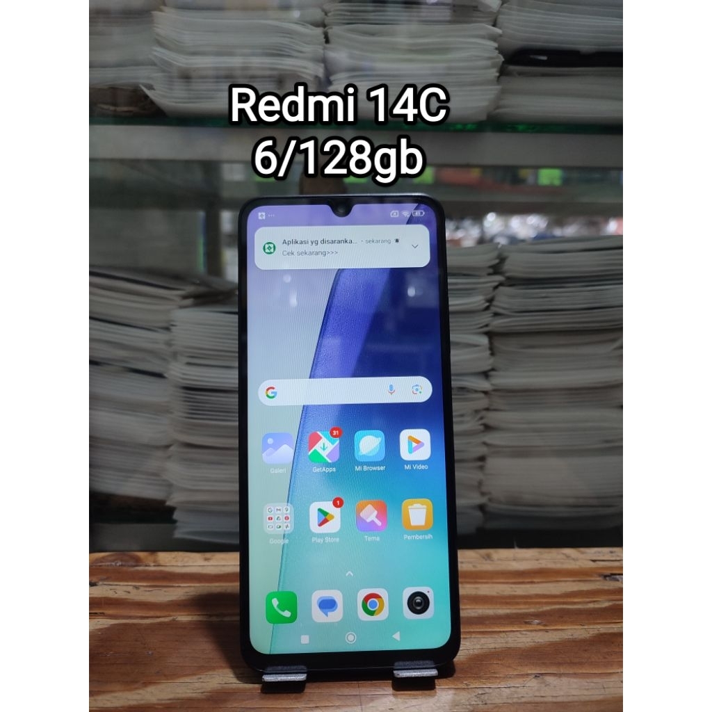 REDMI 14C 6/128 GB SECOND NORMAL SIAP PAKAI