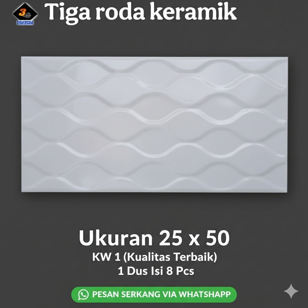 keramik 25x50 dinding kamar mandi/tanzanite dapur/keramik putih/keramik kilap/keramik putih motif
