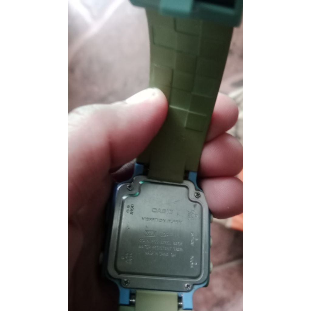 jam casio bekas like new nyala