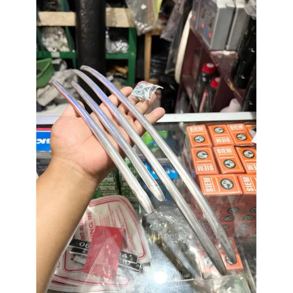 lis tepong vespa super sprint vbb bahan almunium bahan tebal model original