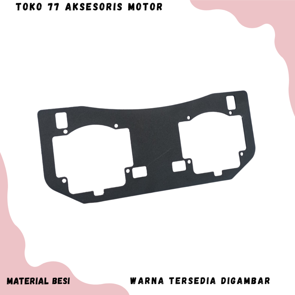 BRACKET BILED PROJIE LAMPU UNTUK MOTOR CBR 150 BILED PROJIE AES 2.5 INCH