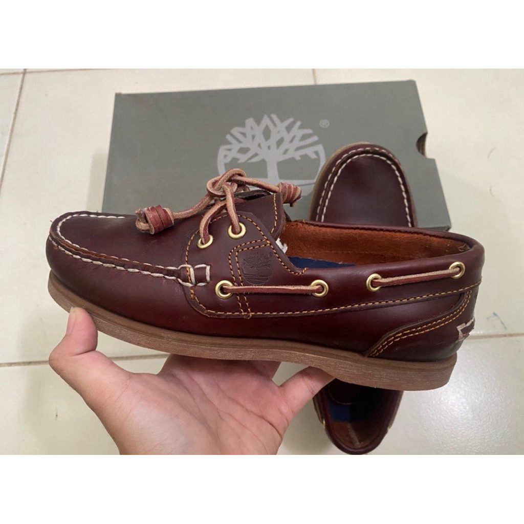 Sepatu Timberland Woman Classic Boat Shoes
