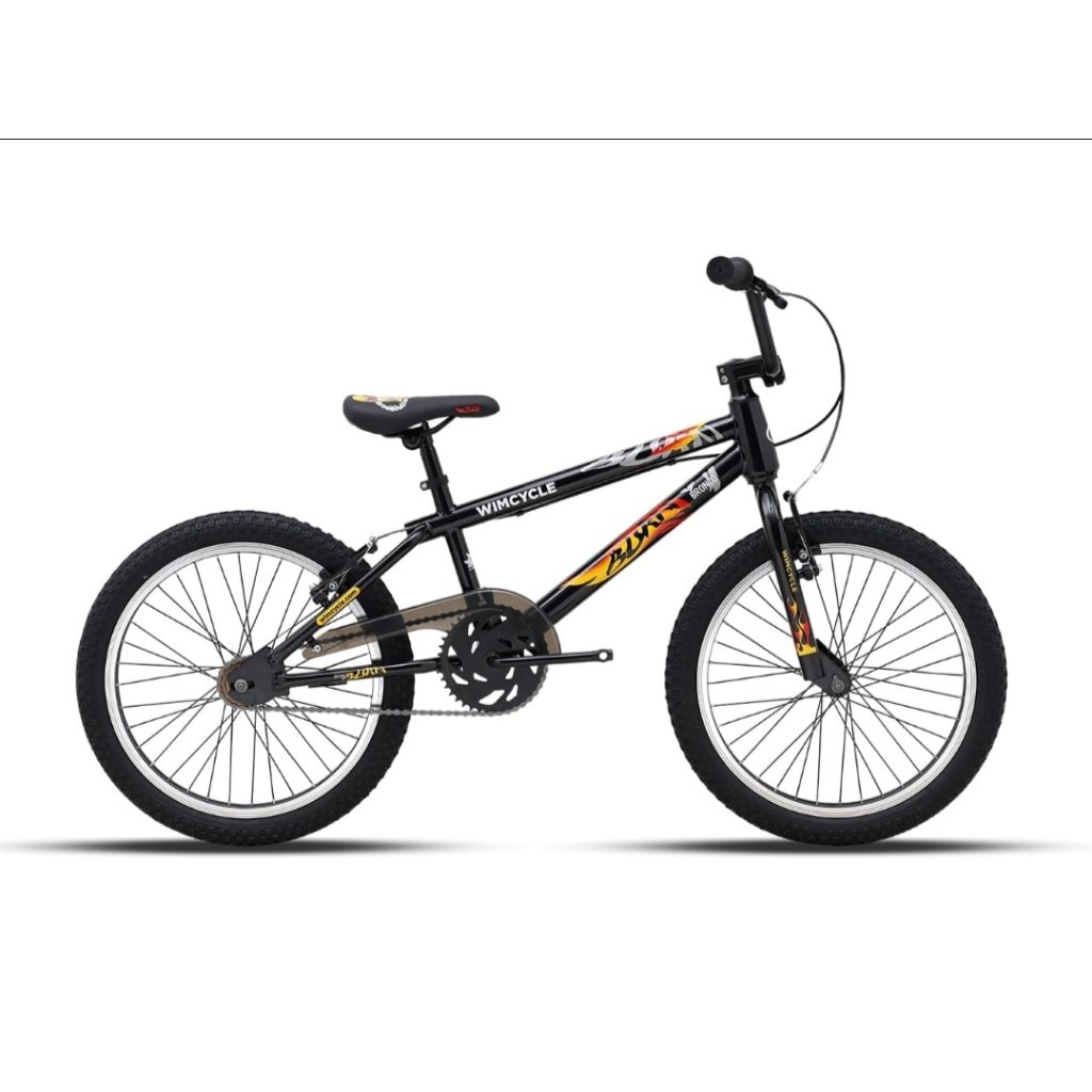 Sepeda Anak Wimcycle BMX 20 Inch Bronco Burn