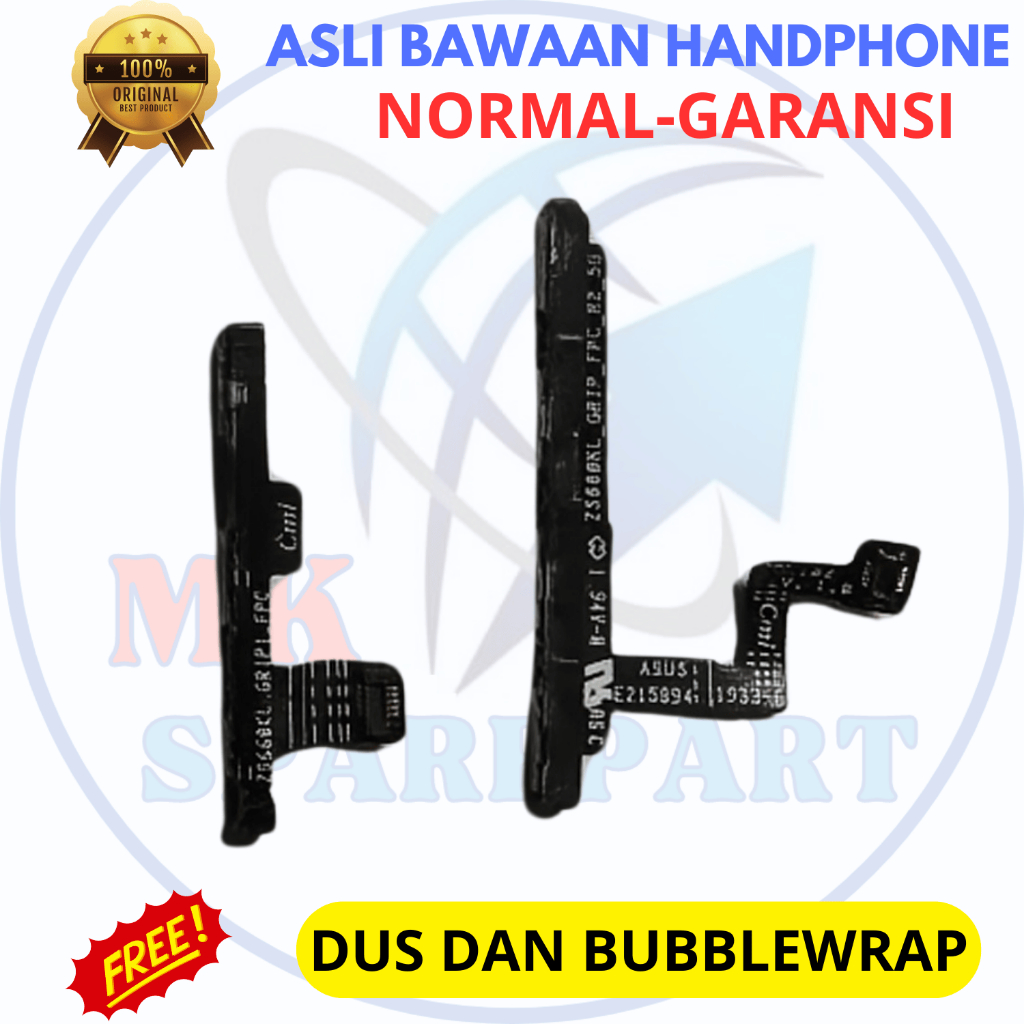 Flexible on off volume hp Asus Rog 2 - asli original copotan cabutan bawaan