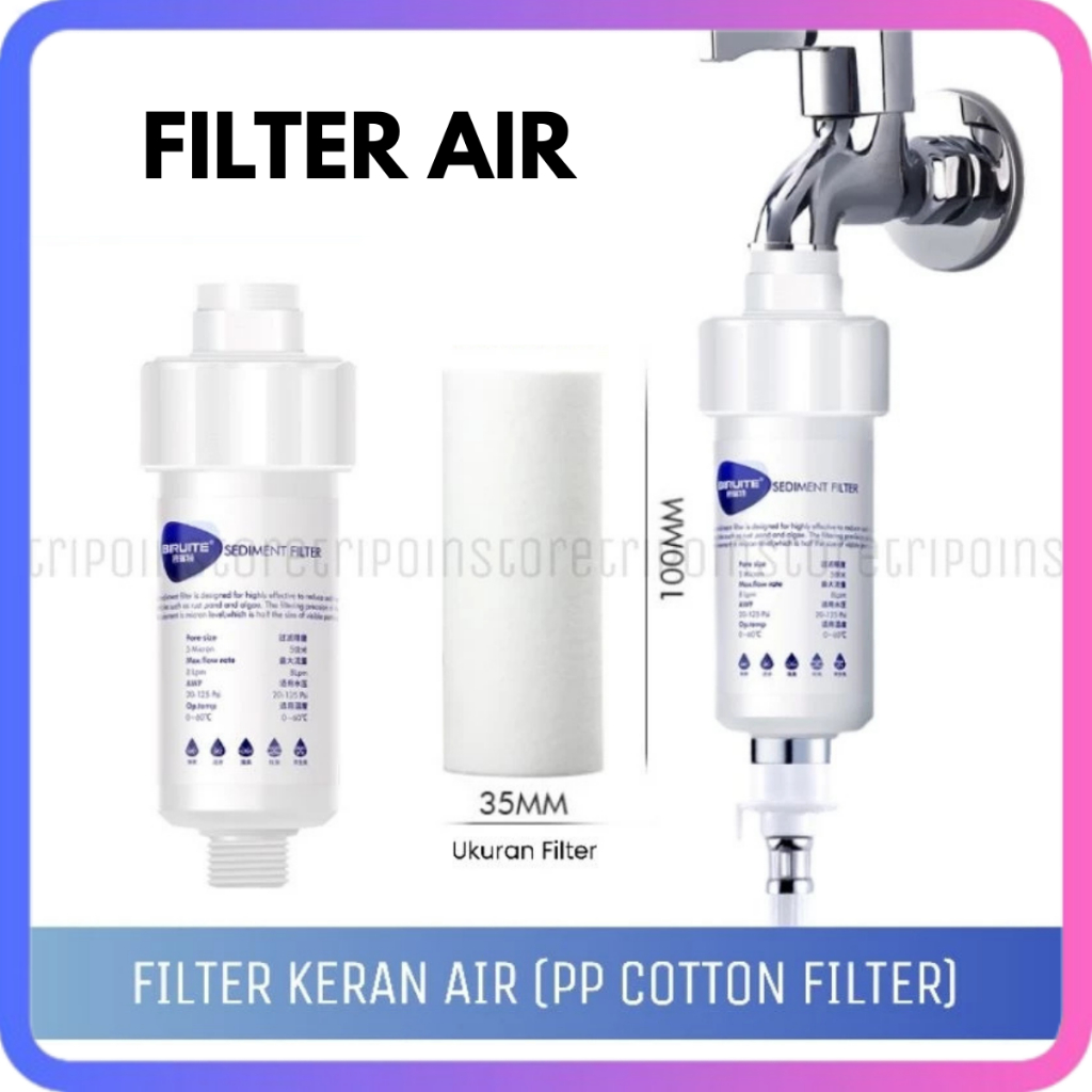 Filter Air Kran Filter Kran Air Filter Keran Air Penyaring Kran Penjernih Air / Water filter