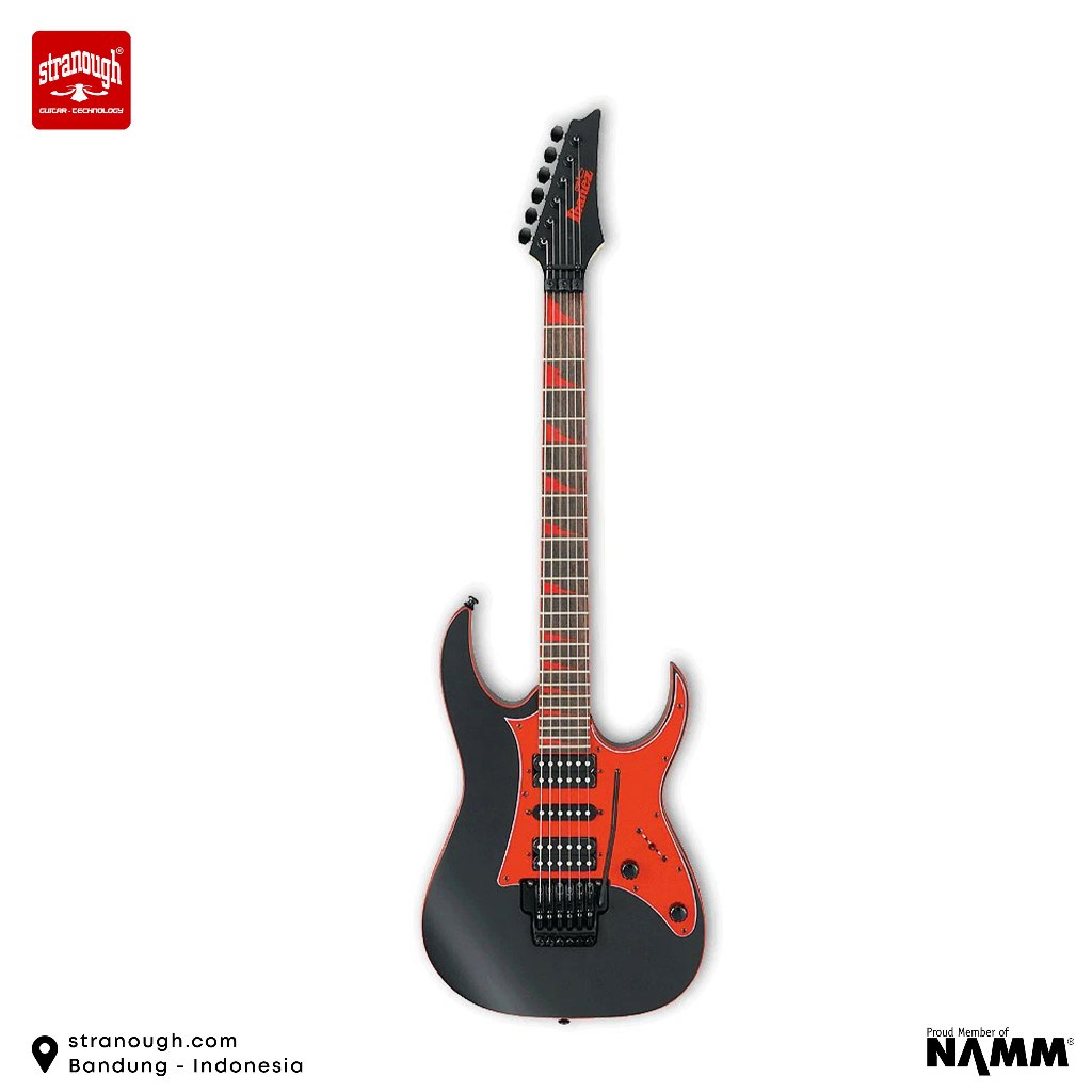 Jual Murah 100% Original & Baru (Stock Lama) : Ibanez GRG 250 DX BKF Black Flat Electric Guitar
