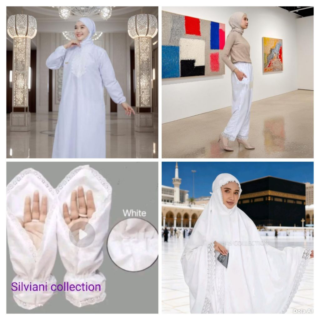 Satu set perlengkapan busana ibadah haji dan umroh