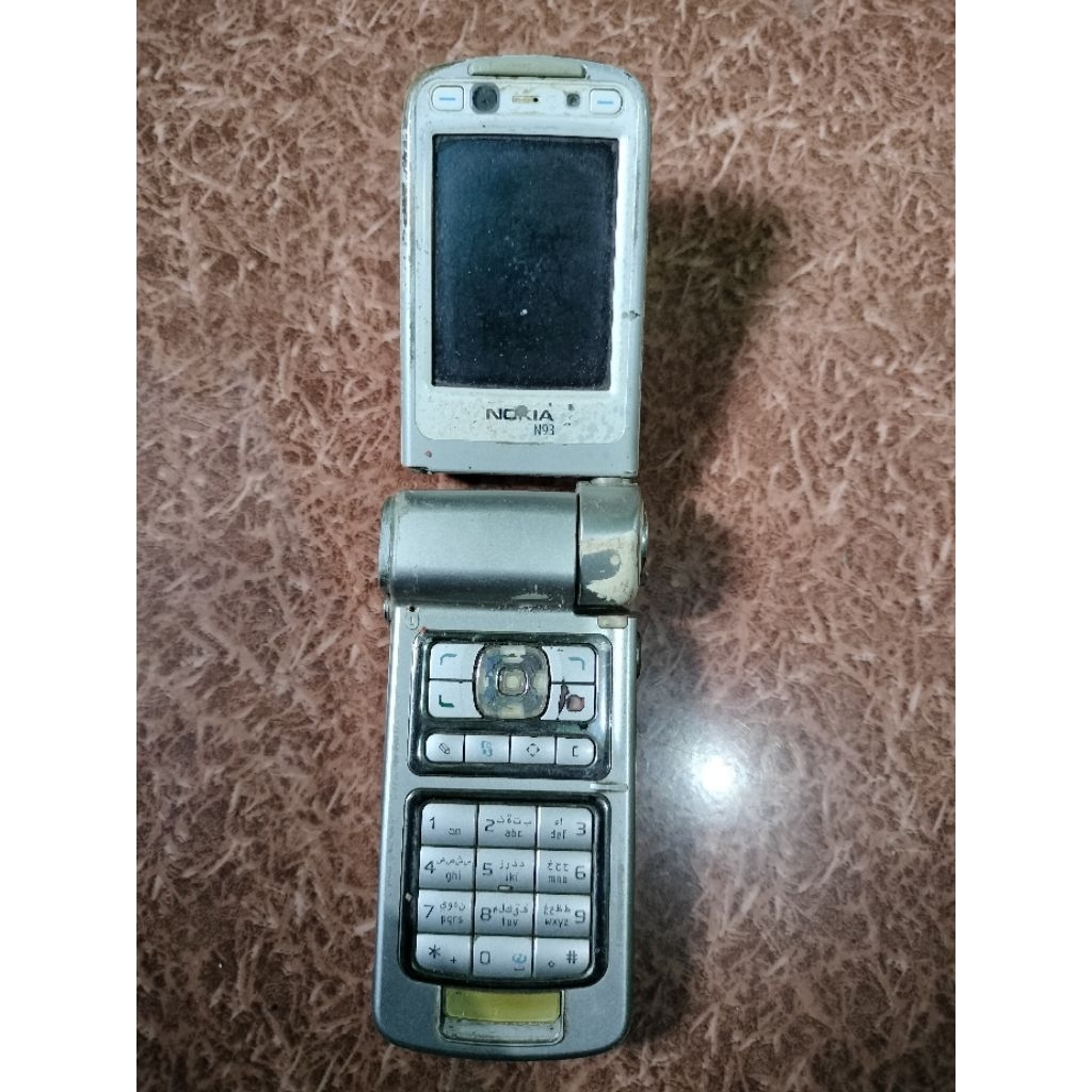 mesin nokia N93-1 RM 55 hidup minus lcd