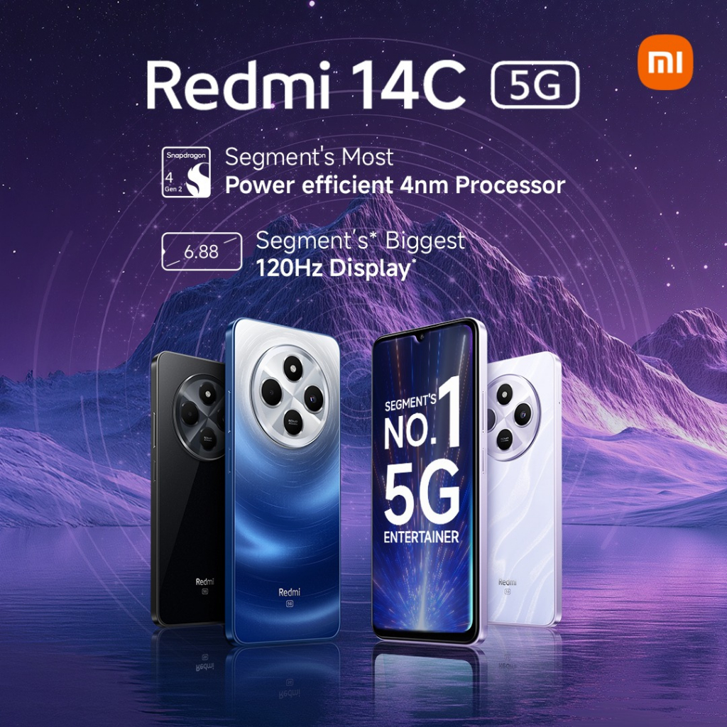 Xiaomi Redmi 14C Ram 8/256 GB | Xiaomi Redmi 14 C Ram 8/256 GB Garansi Resmi Xiaomi Indonesia