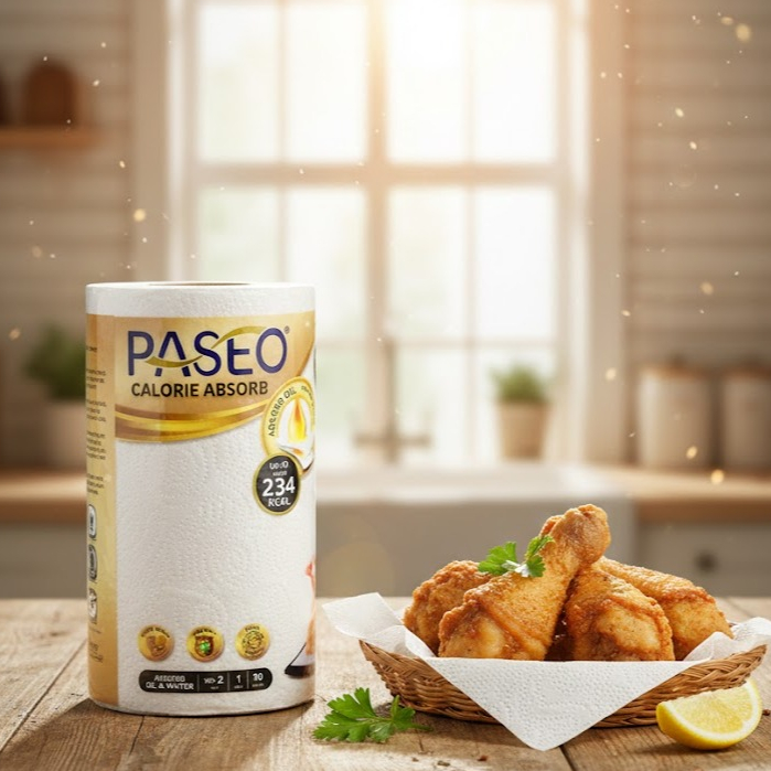 PASEO KITCHEN TOWEL 70"S / PASEO TISU PENGGORENGAN / TISU DAPUR / TISU MENYERAP MINYAK