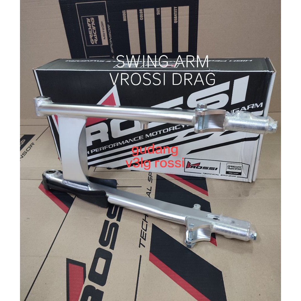 SASIS ATAU SWING ARM MOTOR VROSSI DRAG YAMAHA FIZR VEGA JUPITER ACCESSORIES MOTORCYCLE