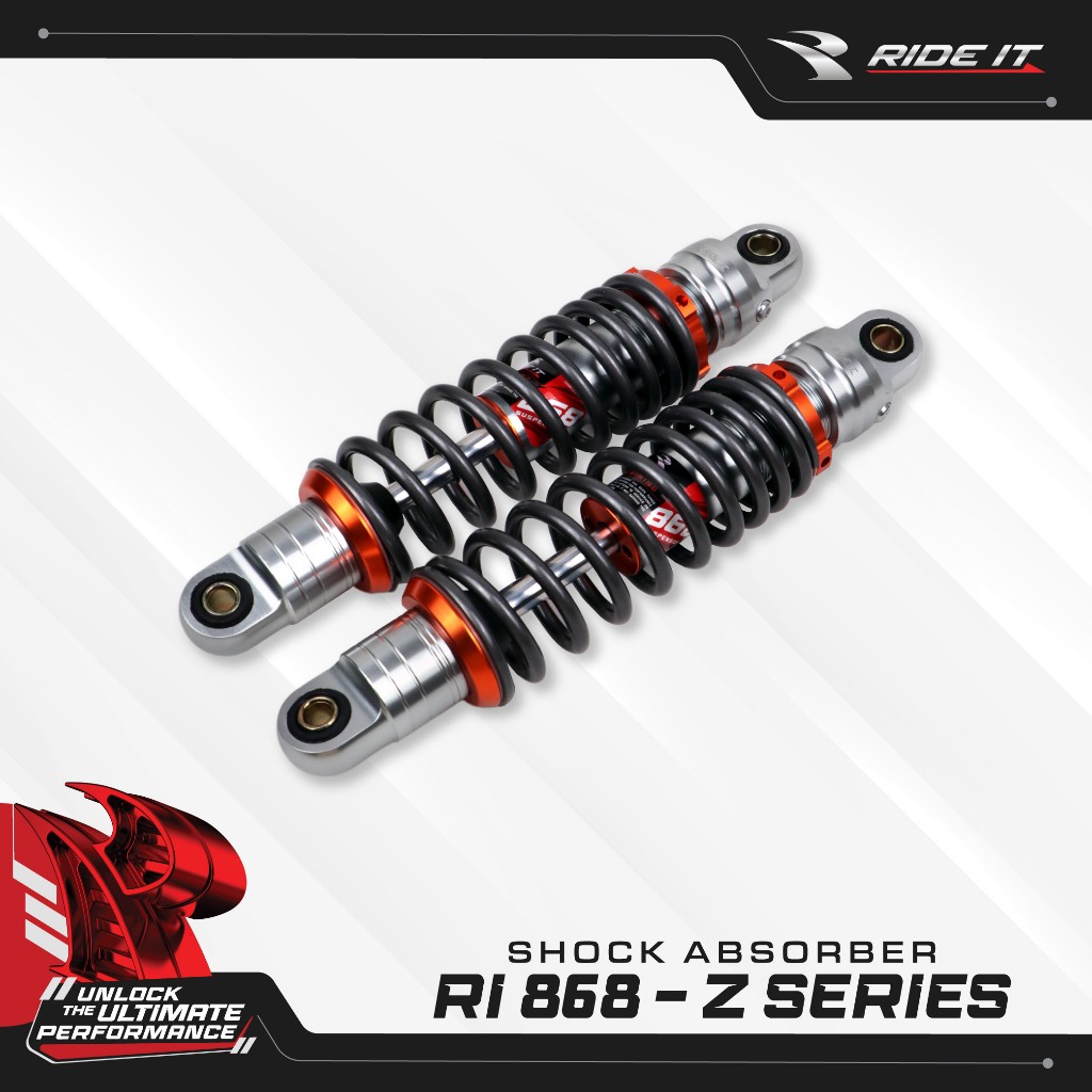 [RIDE IT] SHOCK ABSORBER RI 868-Z SERIES MOTOR BEBEK/SHOCKBREAKER RIDE IT RI 868-Z SERIES