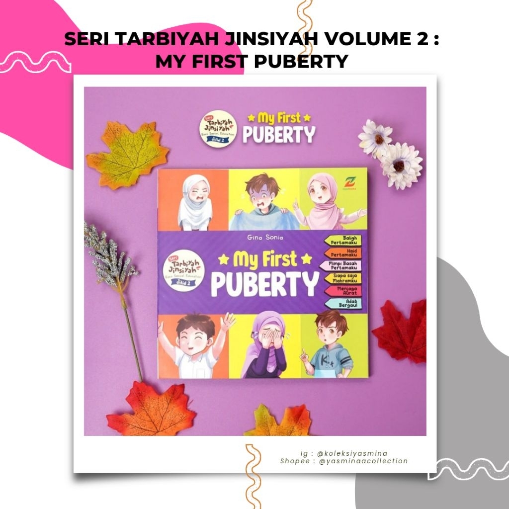 MY FIRST PUBERTY _ BUKU PUBERTAS ANAK _ HAID PERTAMAKU _ TANYA INI TANYA ITU : VIRUS & BAKTERI