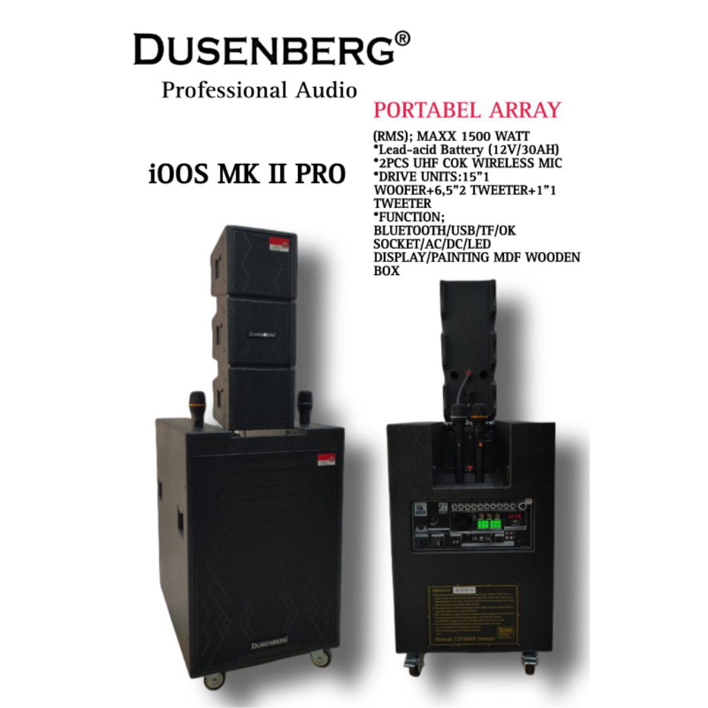 Pilih variasi Portabel Array Colum Dusenberg Eros MK IX / Eros Mk II / Eros mk III / NIKODO MK II / 