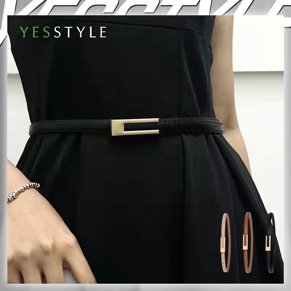 Yesstyle Ikat Pinggang Wanita Slim Stylish Belt Casual Formal