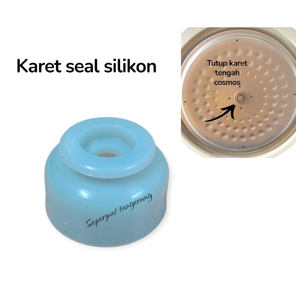 karet tutup kecil tengah rice cooker cosmos original