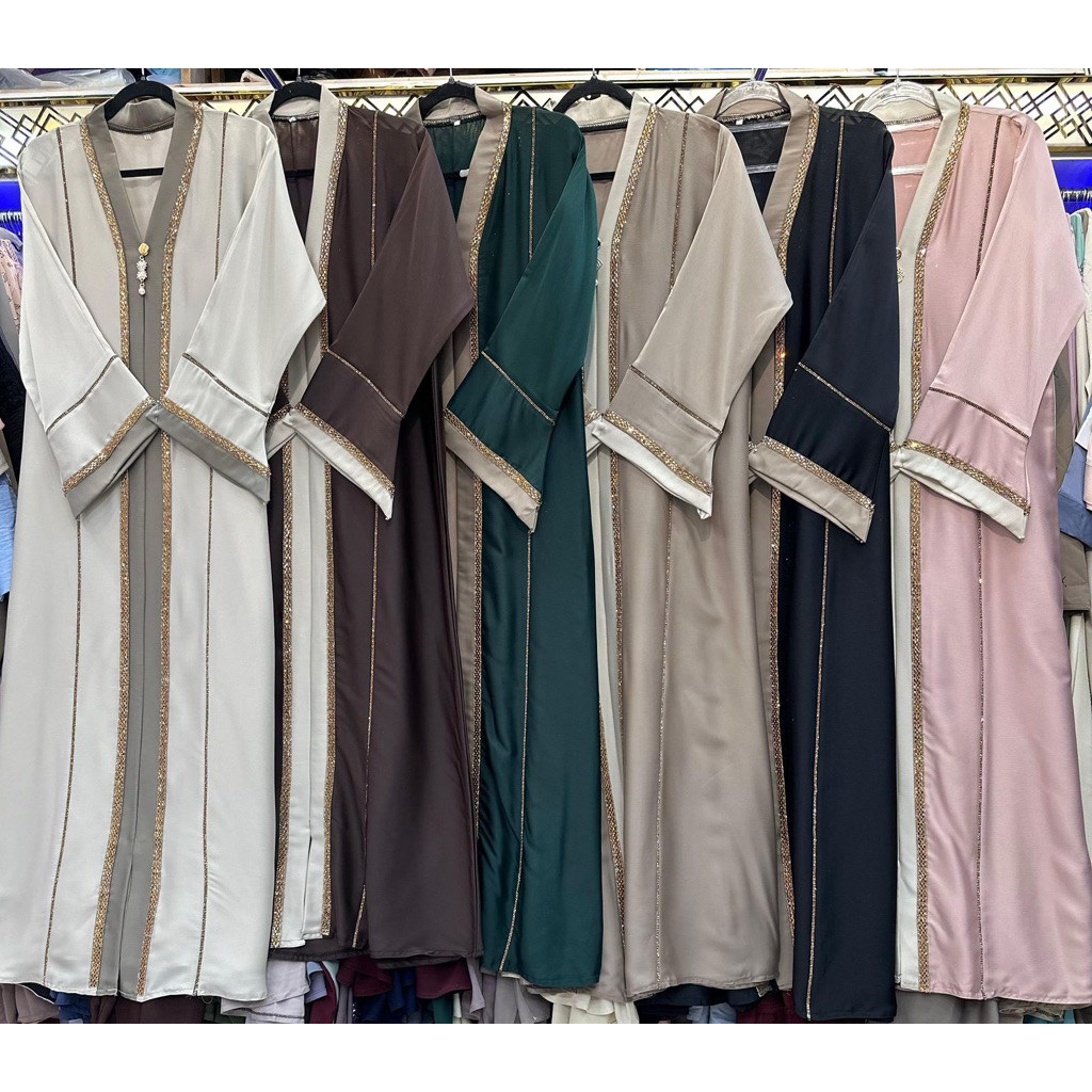 abaya Saudi ori import Saudi