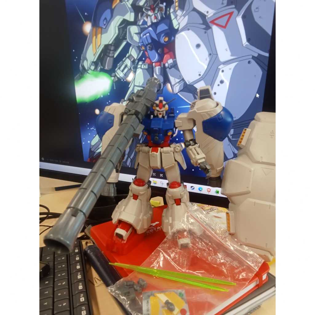 MG Gundam GP02 Physalis 1/100 Bandai Original – Gundam Gunpla Second Built Up