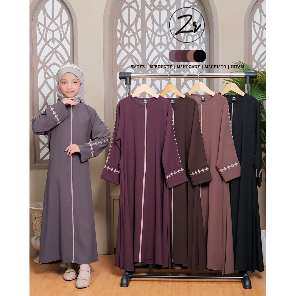 GAMIS HAWA KIDS SABRINA MIX BORDIR BY ZR