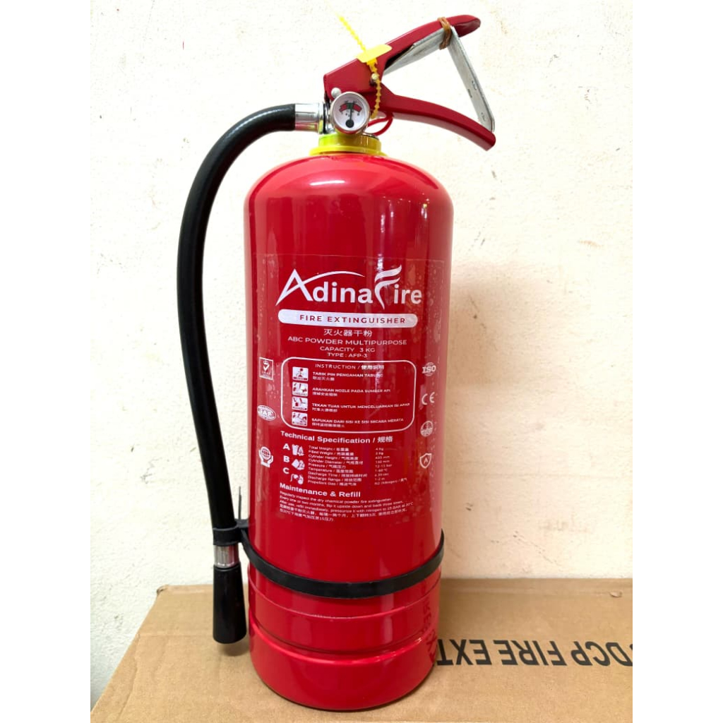 Apar 3 Kg ABC Powder Set Komplit