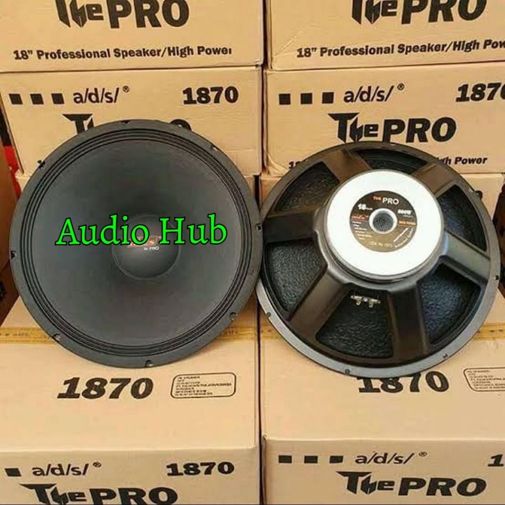 Speaker ADS 18 Inch 800 Watt Pro 1870 Original