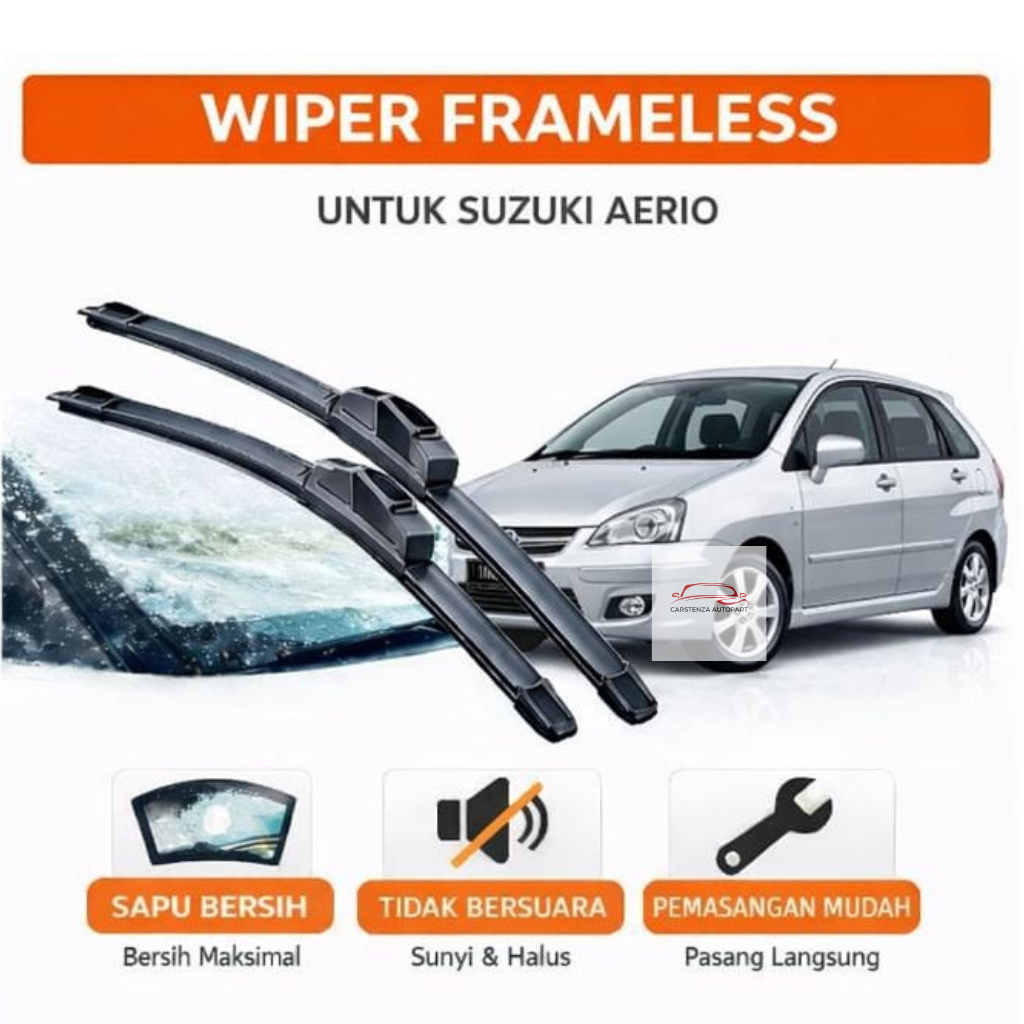 Wiper Frameless Aerio Wiper Aerio 2003 Wiper Aerio Depan Wiper 1 Set