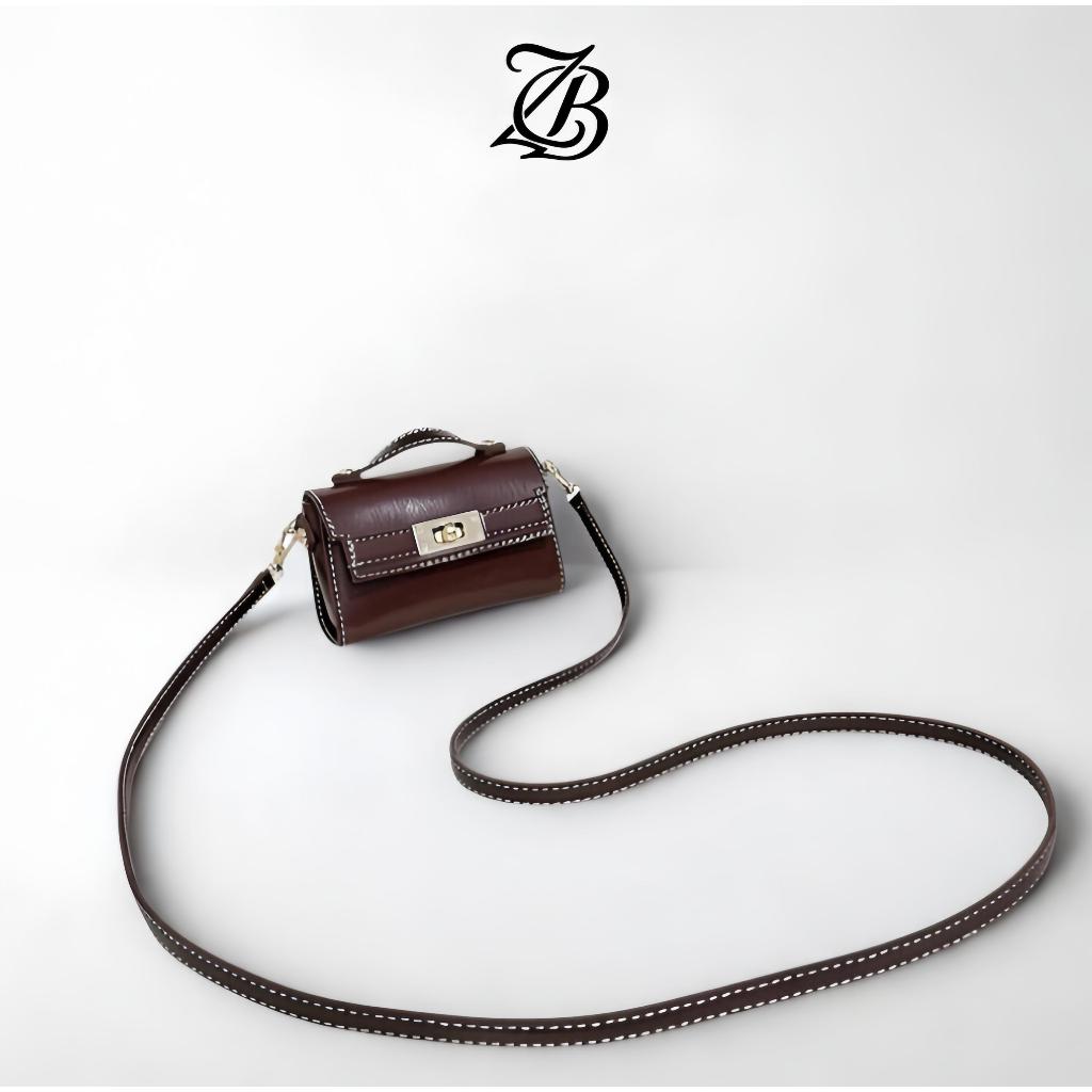 Tas Mini Selempang Wanita Bahan Sintetis Tas Wanita Simple Tas Koin Kecil