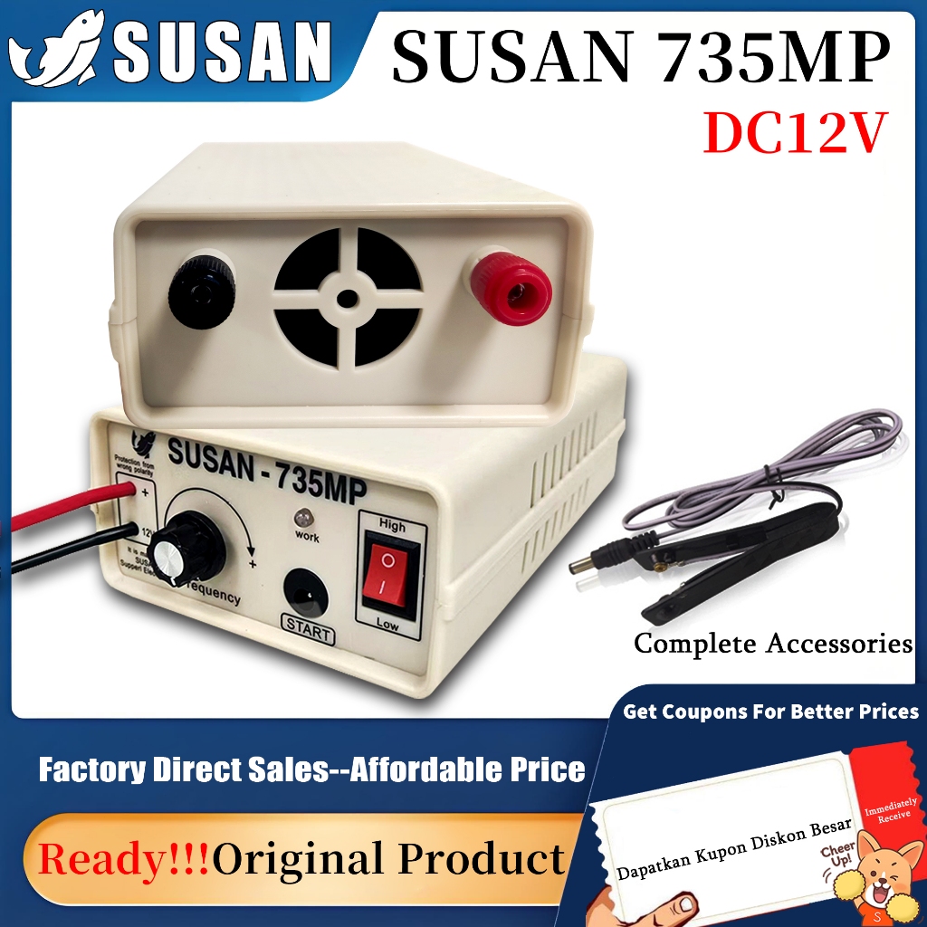 Ready Spot Goods SUSAN 735MP Original SUSAN Ultrasonik Inverter DC12V High-Power Safe Inverter