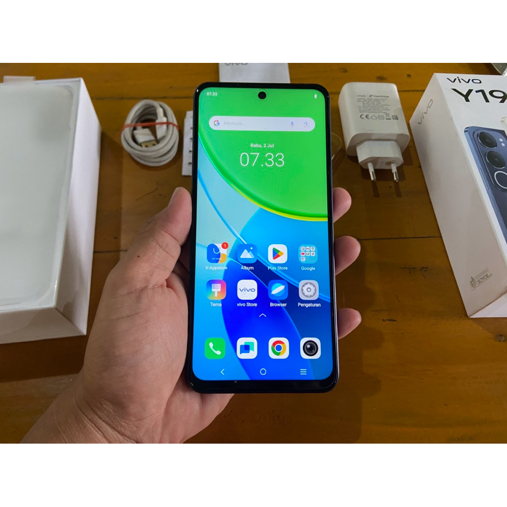 VIVO Y19S PRO 4/128 BEKAS ORIGINAL SECOND