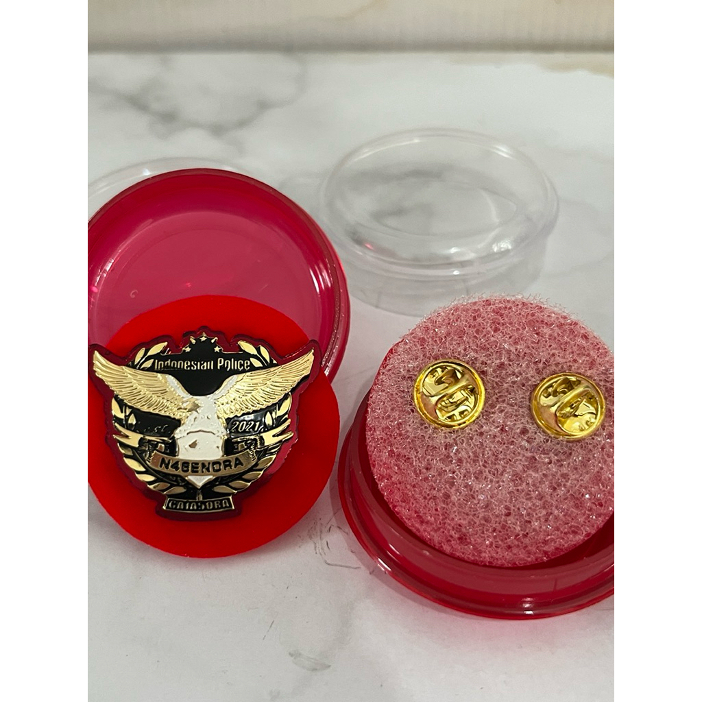 PIN NAGENDRA GAJASORA KUALITAS PREMIUM LAPIS MIKA MERAH N46ENDRA GAJA50RA NUSANTARA LETING 46/50 | p